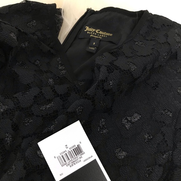 JUICY COUTURE BLACK LABEL LACE EMBELLISHED DRESS - Picture 5 of 7